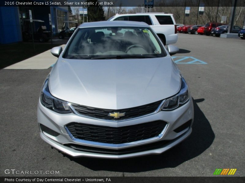 Silver Ice Metallic / Jet Black 2016 Chevrolet Cruze LS Sedan