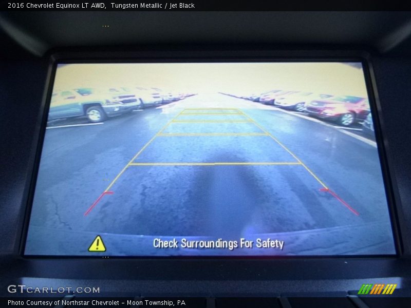 Tungsten Metallic / Jet Black 2016 Chevrolet Equinox LT AWD