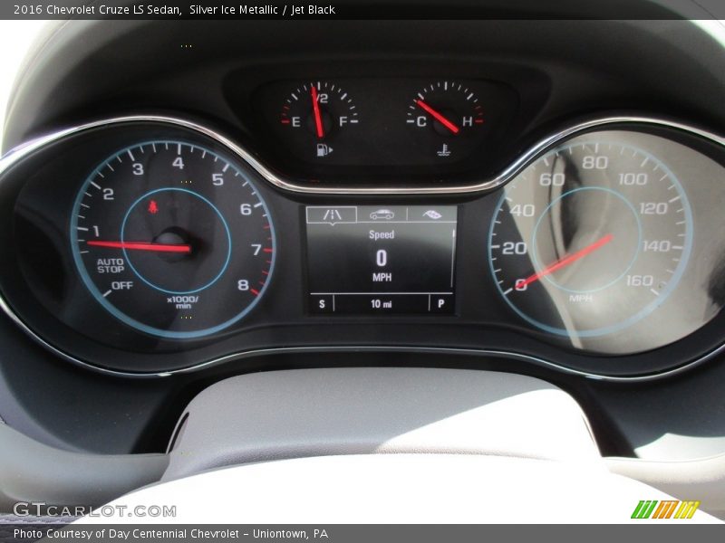 Silver Ice Metallic / Jet Black 2016 Chevrolet Cruze LS Sedan