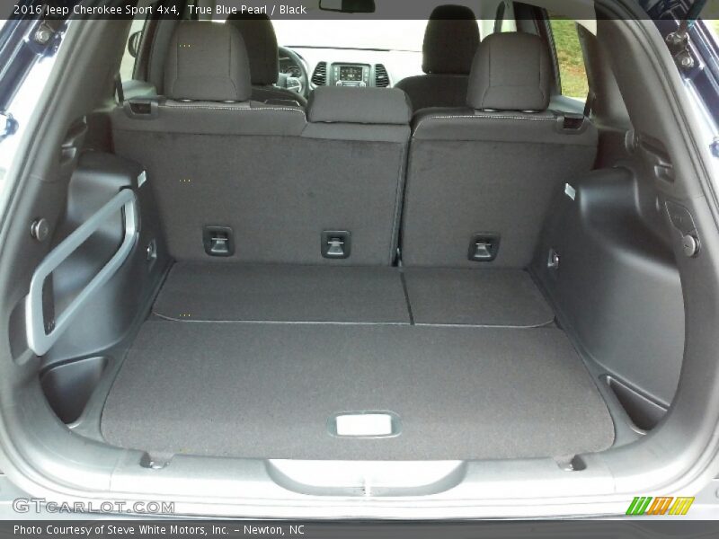 True Blue Pearl / Black 2016 Jeep Cherokee Sport 4x4
