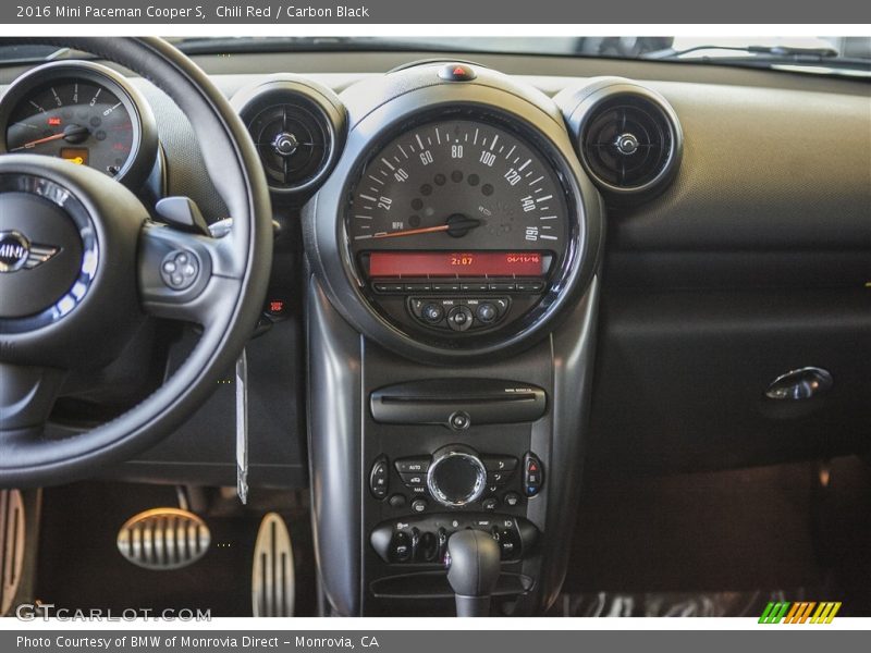 Chili Red / Carbon Black 2016 Mini Paceman Cooper S