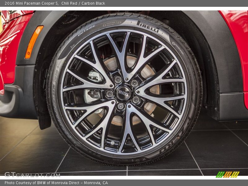 Chili Red / Carbon Black 2016 Mini Paceman Cooper S