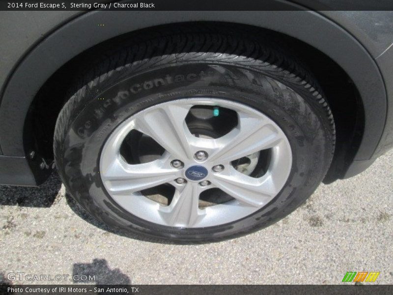 Sterling Gray / Charcoal Black 2014 Ford Escape S