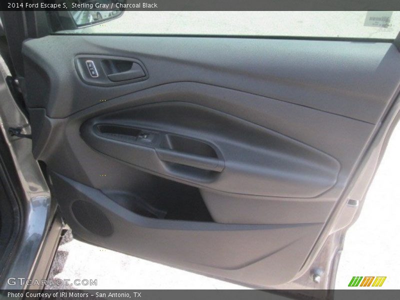 Sterling Gray / Charcoal Black 2014 Ford Escape S
