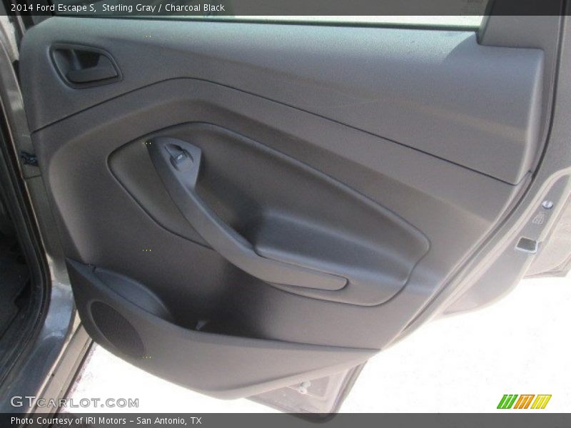 Sterling Gray / Charcoal Black 2014 Ford Escape S