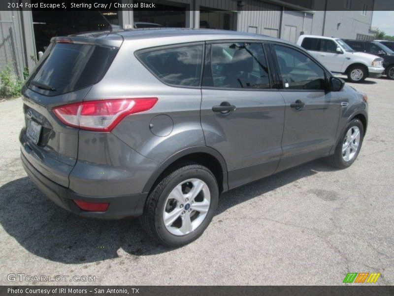 Sterling Gray / Charcoal Black 2014 Ford Escape S