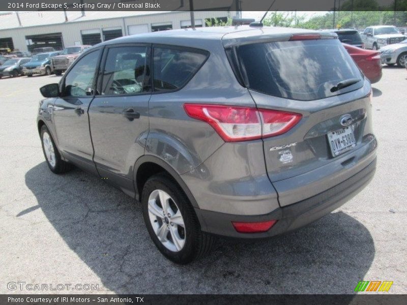 Sterling Gray / Charcoal Black 2014 Ford Escape S