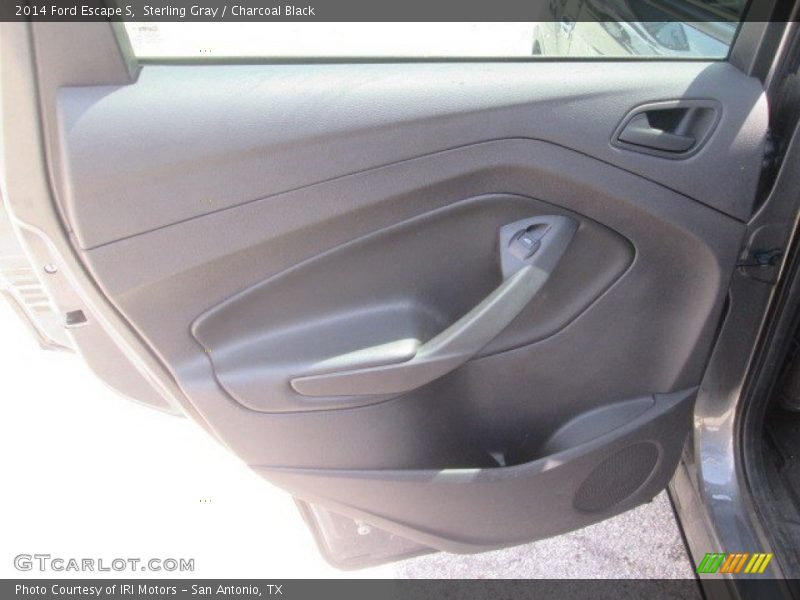 Sterling Gray / Charcoal Black 2014 Ford Escape S