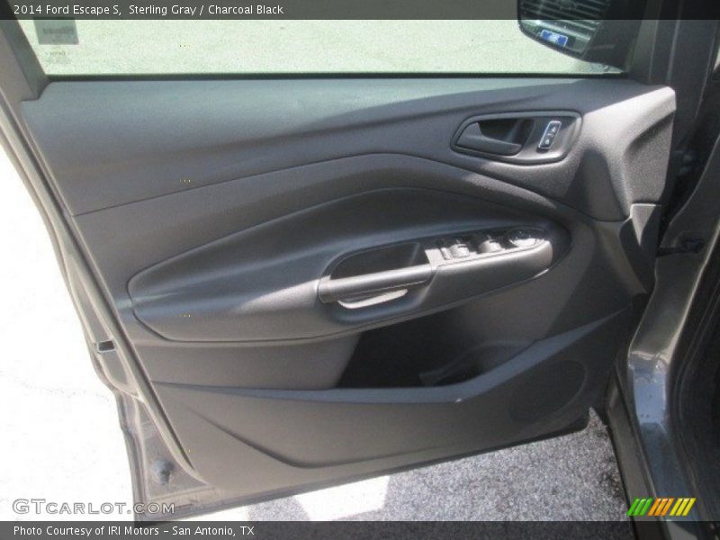 Sterling Gray / Charcoal Black 2014 Ford Escape S
