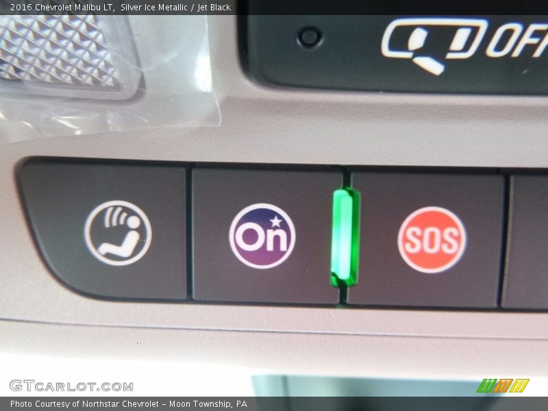 Silver Ice Metallic / Jet Black 2016 Chevrolet Malibu LT