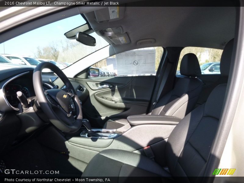 Champagne Silver Metallic / Jet Black 2016 Chevrolet Malibu LT