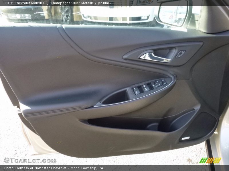 Champagne Silver Metallic / Jet Black 2016 Chevrolet Malibu LT