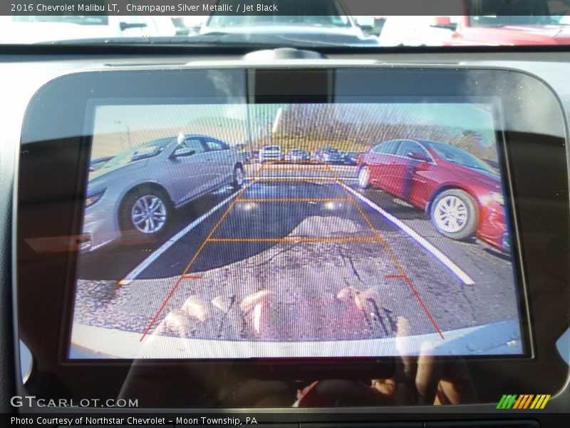 Champagne Silver Metallic / Jet Black 2016 Chevrolet Malibu LT