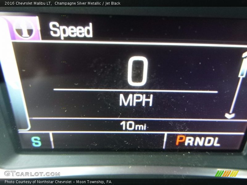 Champagne Silver Metallic / Jet Black 2016 Chevrolet Malibu LT