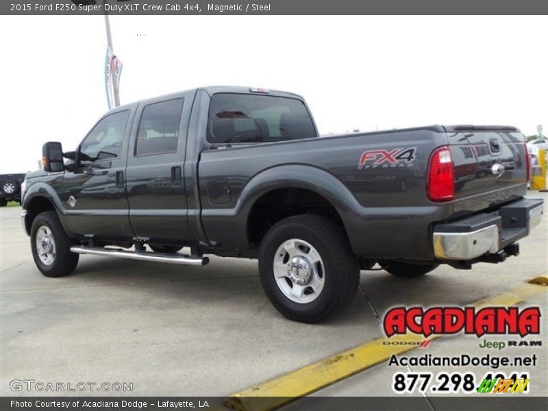Magnetic / Steel 2015 Ford F250 Super Duty XLT Crew Cab 4x4