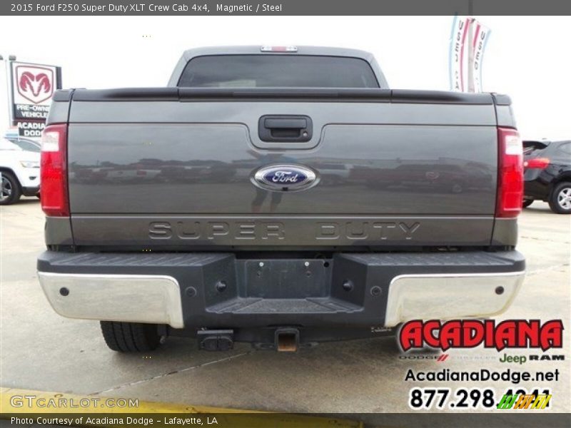 Magnetic / Steel 2015 Ford F250 Super Duty XLT Crew Cab 4x4