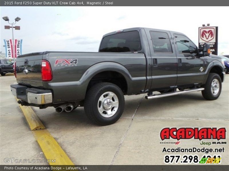 Magnetic / Steel 2015 Ford F250 Super Duty XLT Crew Cab 4x4