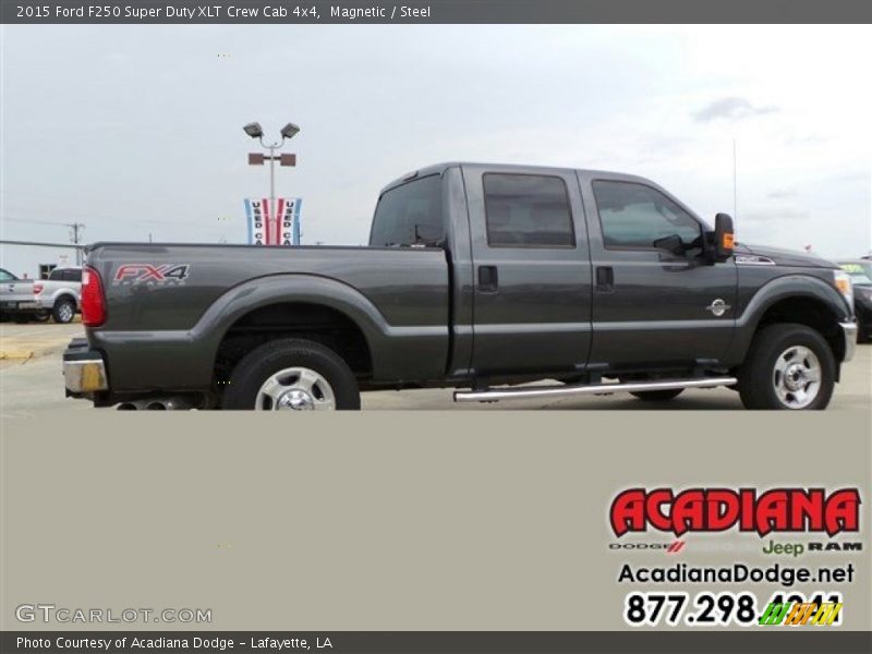 Magnetic / Steel 2015 Ford F250 Super Duty XLT Crew Cab 4x4