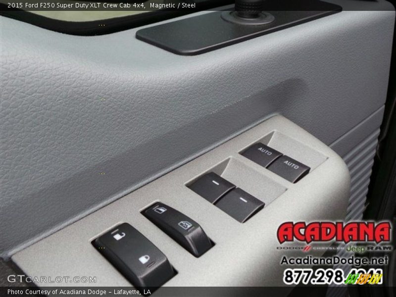 Magnetic / Steel 2015 Ford F250 Super Duty XLT Crew Cab 4x4