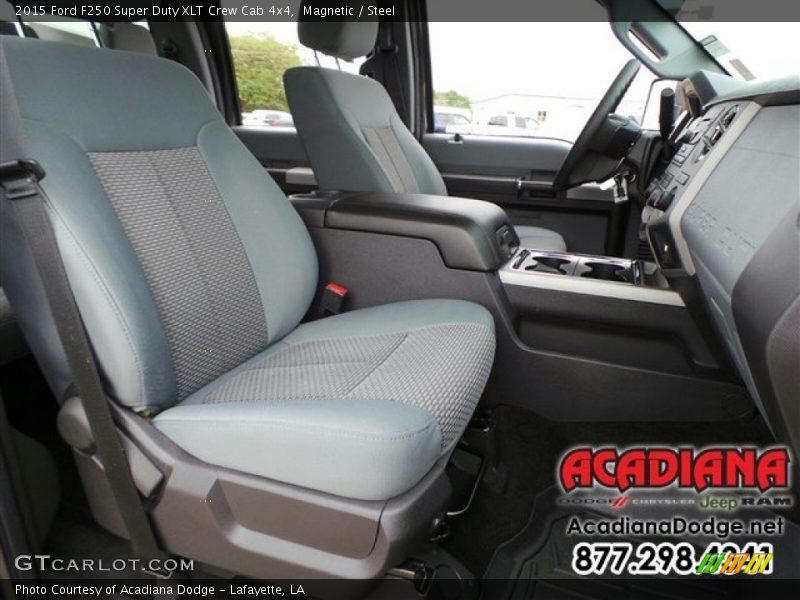 Magnetic / Steel 2015 Ford F250 Super Duty XLT Crew Cab 4x4