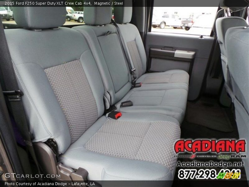 Magnetic / Steel 2015 Ford F250 Super Duty XLT Crew Cab 4x4