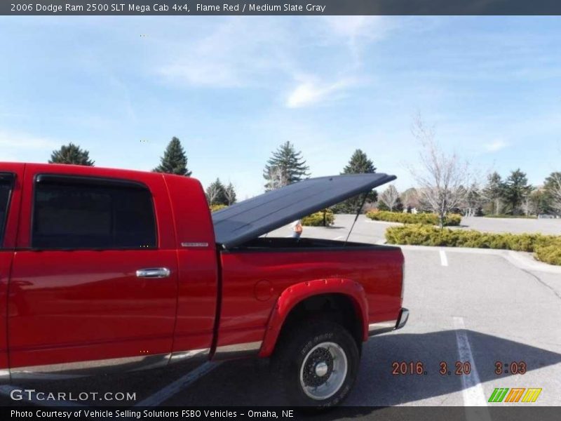 Flame Red / Medium Slate Gray 2006 Dodge Ram 2500 SLT Mega Cab 4x4