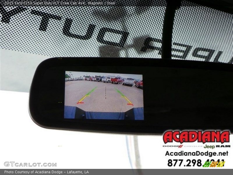 Magnetic / Steel 2015 Ford F250 Super Duty XLT Crew Cab 4x4