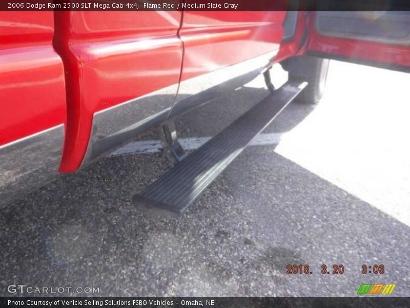 Flame Red / Medium Slate Gray 2006 Dodge Ram 2500 SLT Mega Cab 4x4
