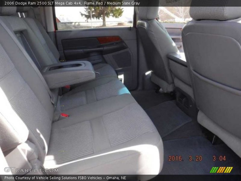 Flame Red / Medium Slate Gray 2006 Dodge Ram 2500 SLT Mega Cab 4x4