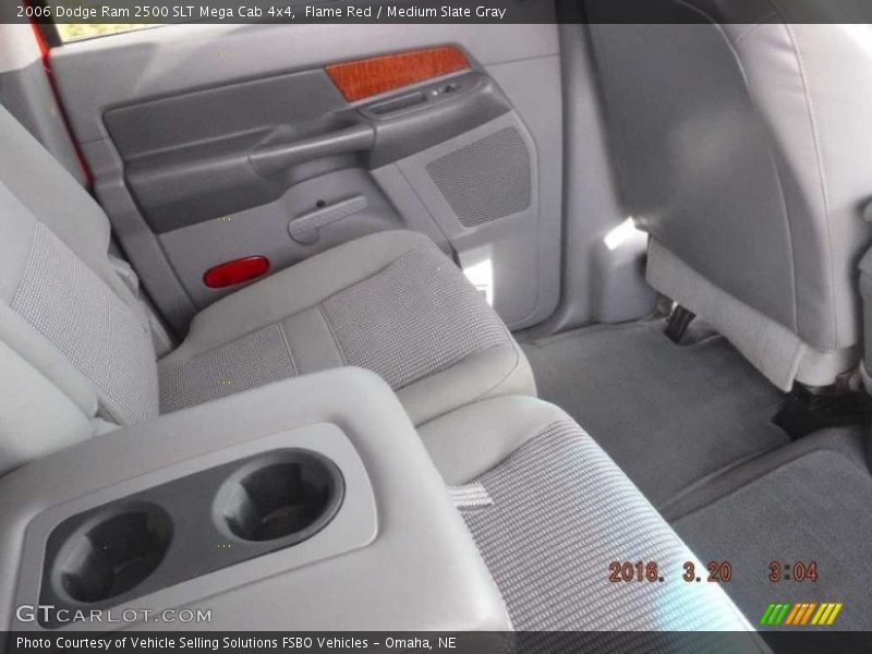 Flame Red / Medium Slate Gray 2006 Dodge Ram 2500 SLT Mega Cab 4x4