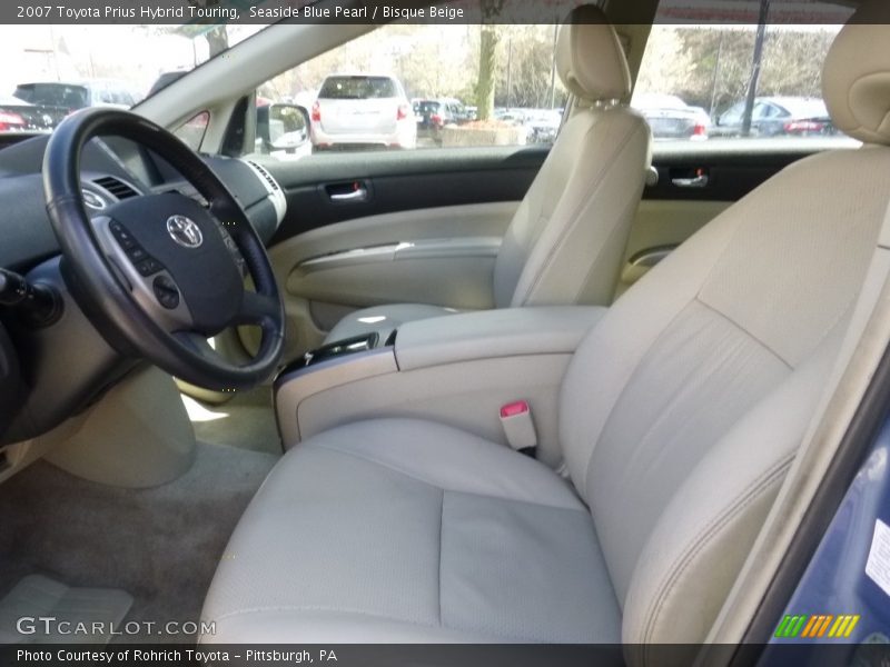 Seaside Blue Pearl / Bisque Beige 2007 Toyota Prius Hybrid Touring