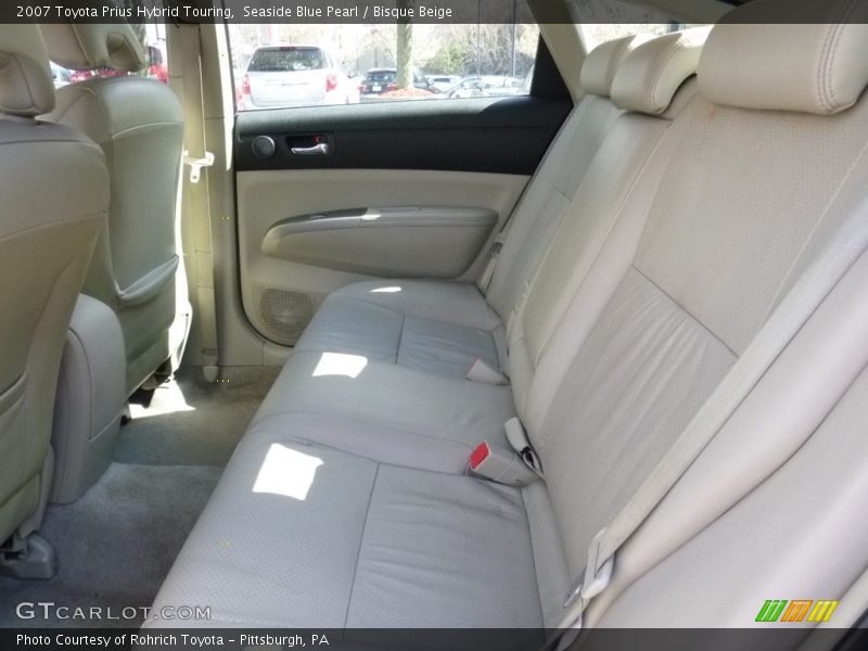 Seaside Blue Pearl / Bisque Beige 2007 Toyota Prius Hybrid Touring