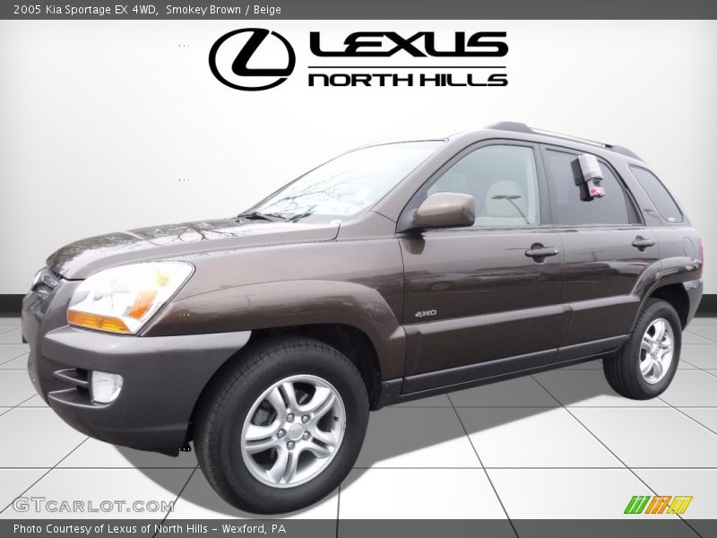 Smokey Brown / Beige 2005 Kia Sportage EX 4WD