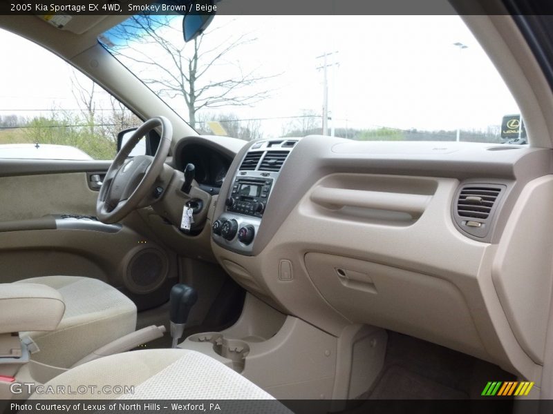 Smokey Brown / Beige 2005 Kia Sportage EX 4WD