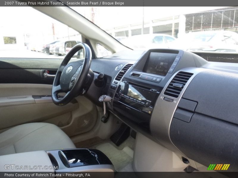 Seaside Blue Pearl / Bisque Beige 2007 Toyota Prius Hybrid Touring