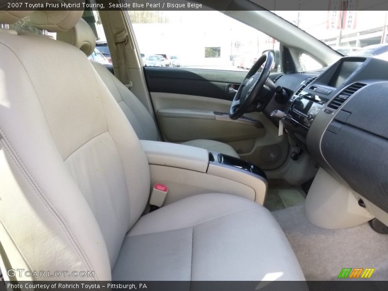 Seaside Blue Pearl / Bisque Beige 2007 Toyota Prius Hybrid Touring