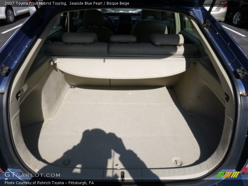 Seaside Blue Pearl / Bisque Beige 2007 Toyota Prius Hybrid Touring