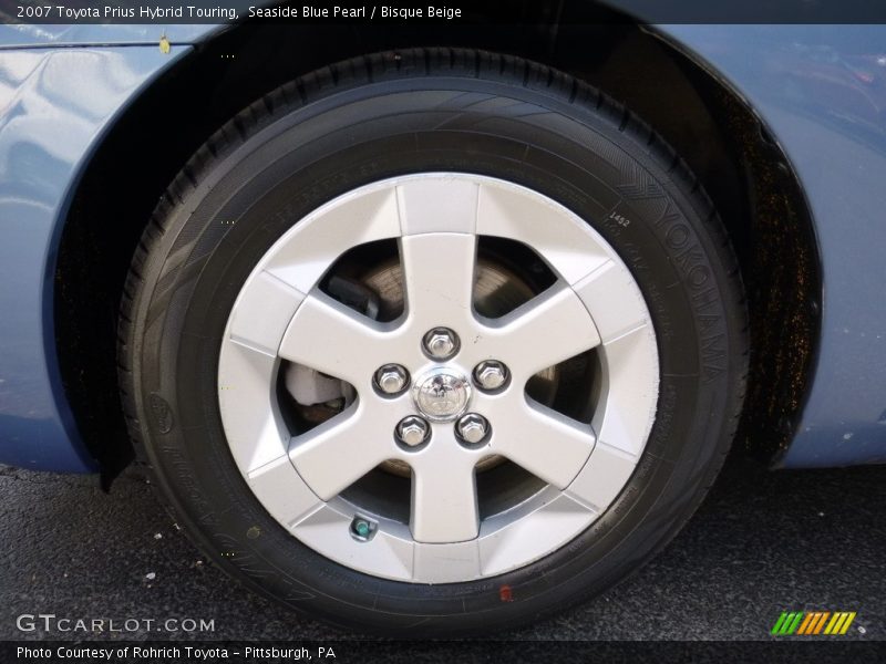 Seaside Blue Pearl / Bisque Beige 2007 Toyota Prius Hybrid Touring