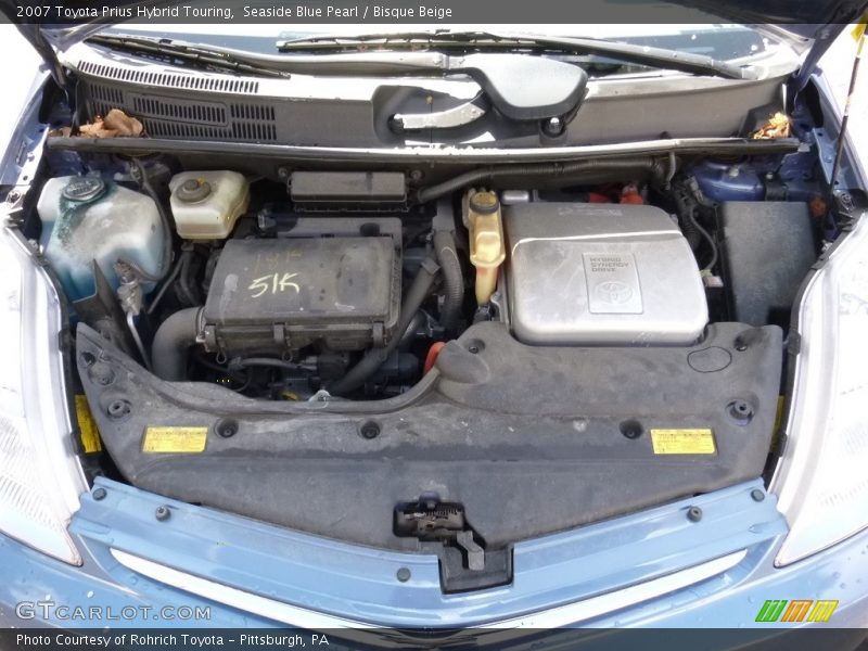 Seaside Blue Pearl / Bisque Beige 2007 Toyota Prius Hybrid Touring