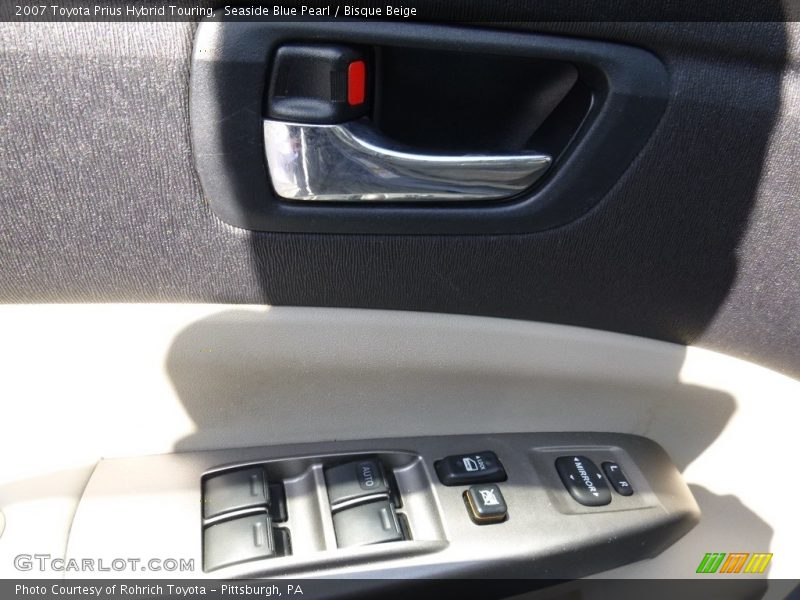 Seaside Blue Pearl / Bisque Beige 2007 Toyota Prius Hybrid Touring