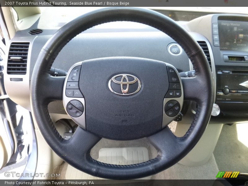 Seaside Blue Pearl / Bisque Beige 2007 Toyota Prius Hybrid Touring