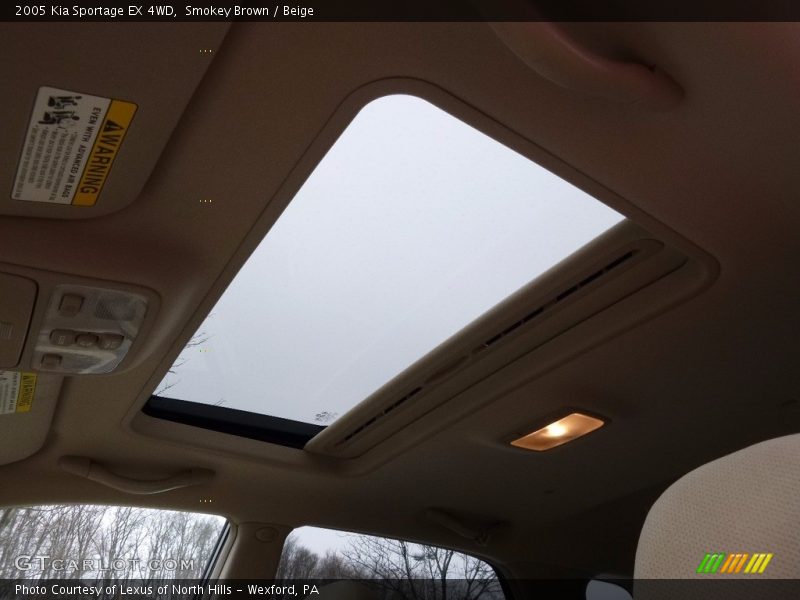 Smokey Brown / Beige 2005 Kia Sportage EX 4WD