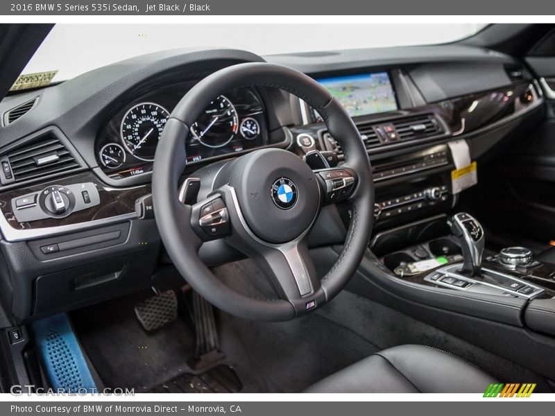 Jet Black / Black 2016 BMW 5 Series 535i Sedan