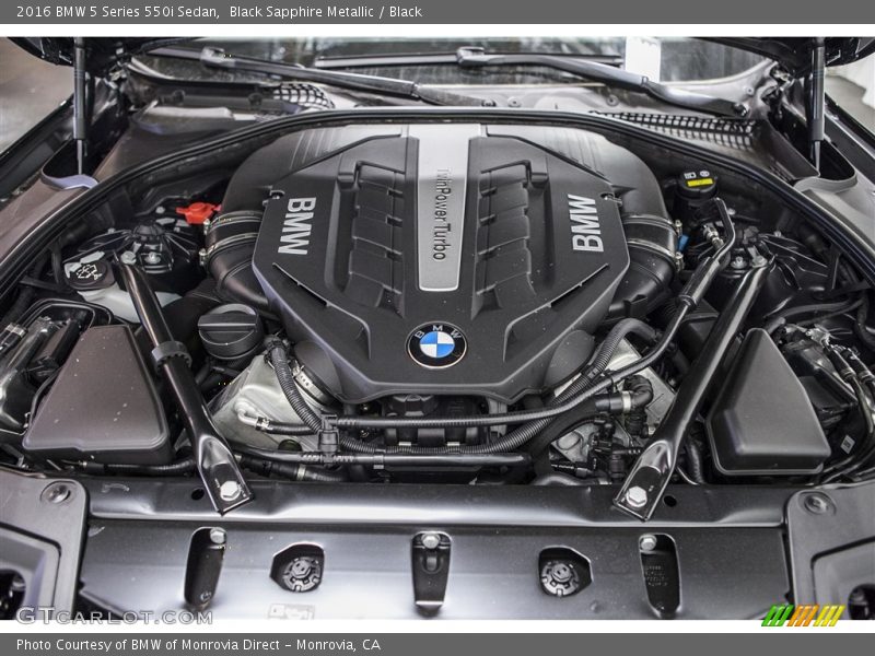  2016 5 Series 550i Sedan Engine - 4.4 Liter DI TwinPower Turbocharged DOHC 32-Valve VVT V8