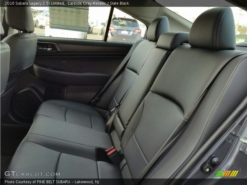 Carbide Gray Metallic / Slate Black 2016 Subaru Legacy 2.5i Limited