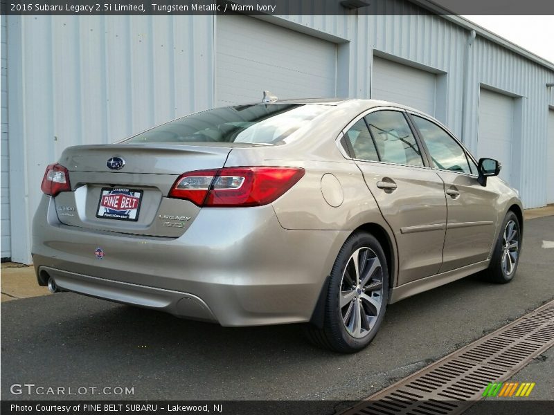 Tungsten Metallic / Warm Ivory 2016 Subaru Legacy 2.5i Limited