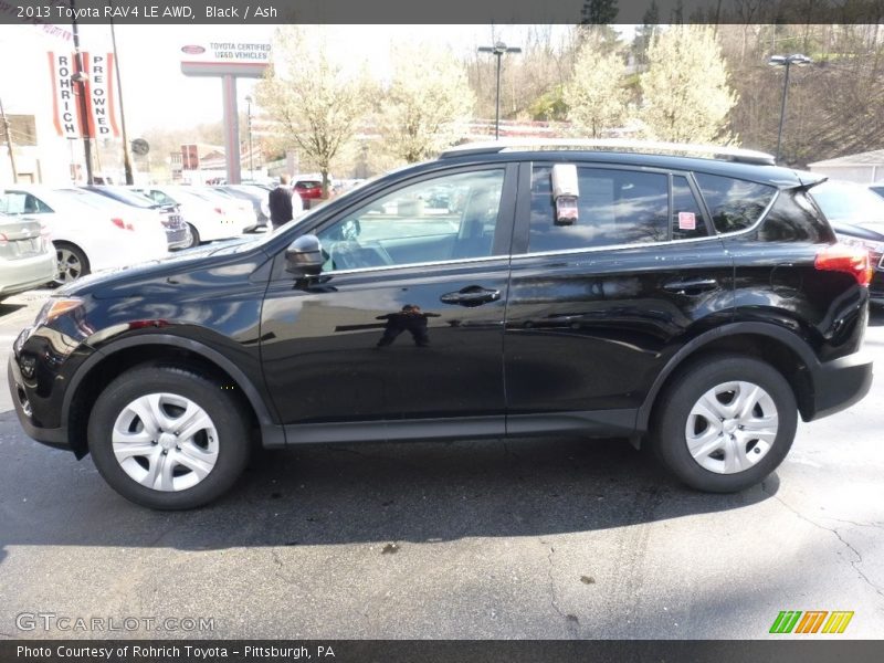 Black / Ash 2013 Toyota RAV4 LE AWD