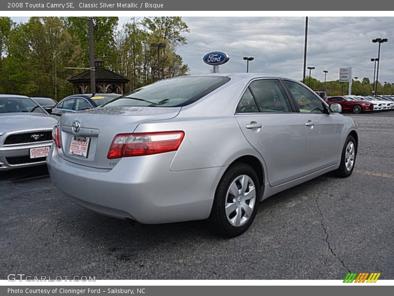 Classic Silver Metallic / Bisque 2008 Toyota Camry SE