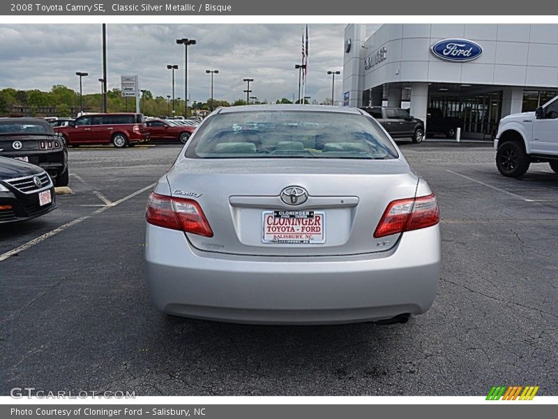 Classic Silver Metallic / Bisque 2008 Toyota Camry SE