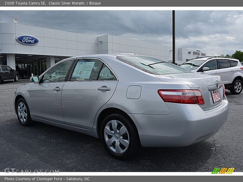 Classic Silver Metallic / Bisque 2008 Toyota Camry SE